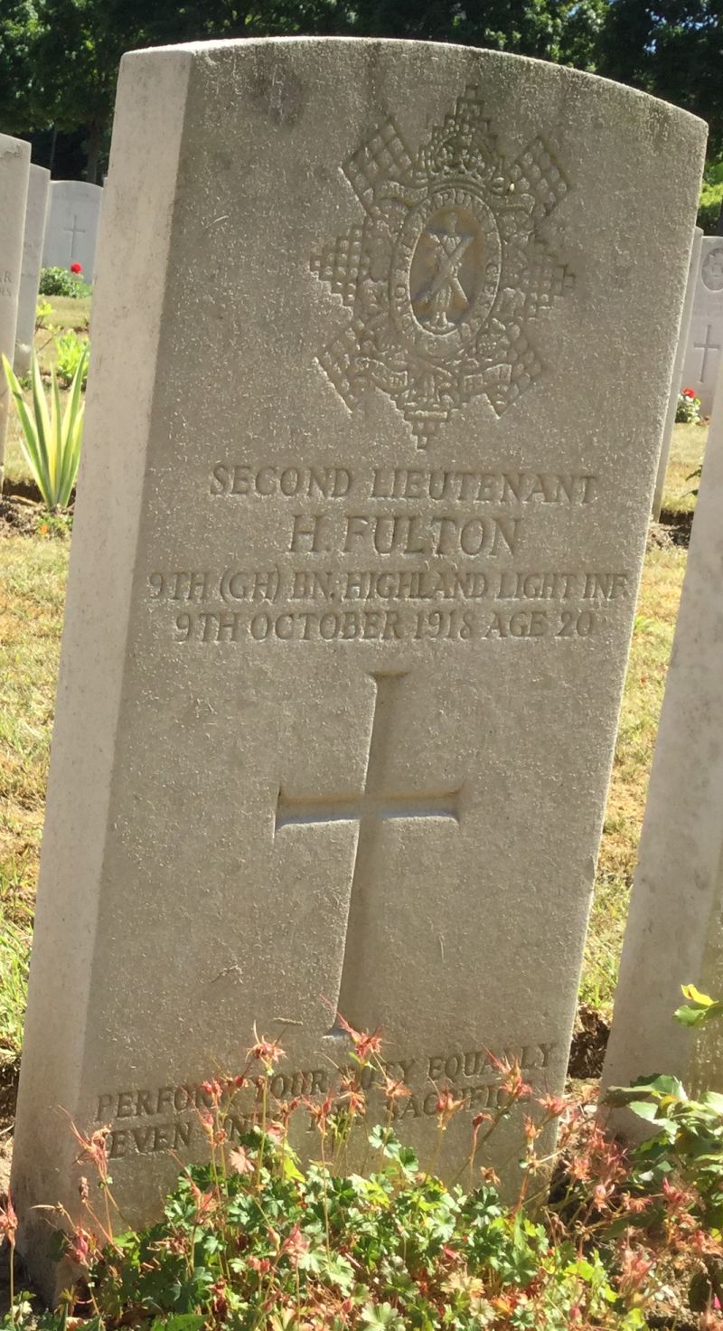 Hugh Fulton memorial